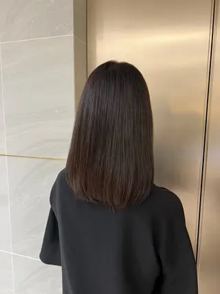 カラー カット無料｜レイヤー カット｜韓国モテへアのヘアスタイル