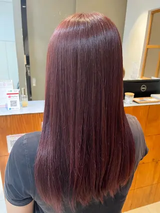 セミロング カラー 奥山 沙季(大井町)のヘアスタイル