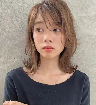 細めハイライト🩶 ボブ/レイヤーカットのヘアスタイル