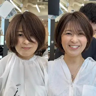 ショート 🌈銀座、ボブ ショート🌈にっしーのヘアスタイル