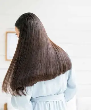 ロング ハモチユウゴ 髪質改善/縮毛矯正のヘアスタイル