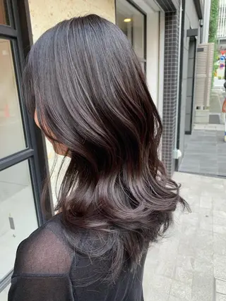 ミディアム 🌟美髪矯正🌟 吉田冴一のヘアスタイル