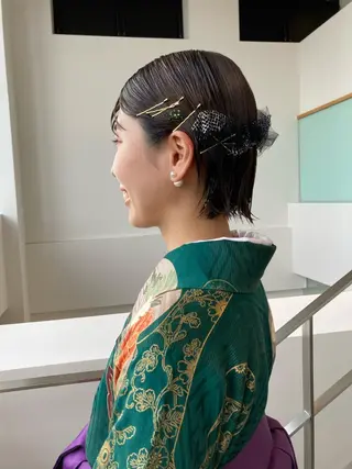 ショート ヘアアレンジ MISUZU🪡 ナチュラルモードのその他イメージ