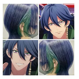 ショート カラー GARU-ガル-所属・TSUNO🦖 派手髪/オタク美容師のヘアスタイル