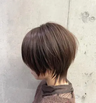 ショート カラー 舟橋 りんかのヘアスタイル