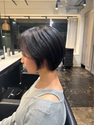 ショート ENORE銀座店所属・👑髪質改善/ カット👑拓海のヘアスタイル