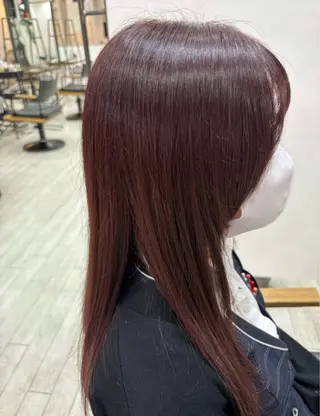 ロング カラー 髪質改善🦋山崎南乃 🪼透明感カラー✨️のヘアスタイル