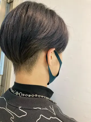 メンズ 暖色系カラー❤️櫻井 亜美のヘアスタイル