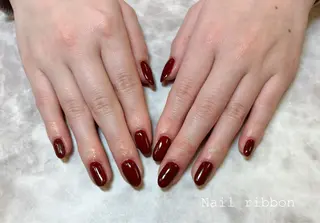 ネイル ネイルリボン 笠井のネイルデザイン