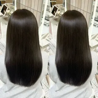 カラー misaki 💞 新宿/透明感カラーのヘアスタイル