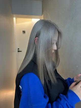 カラー ハイトーン特化 pepe🎀のヘアスタイル