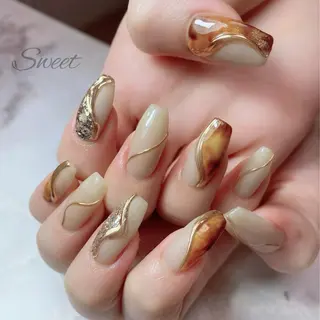 ネイル sweet 仲野陽子のネイルデザイン