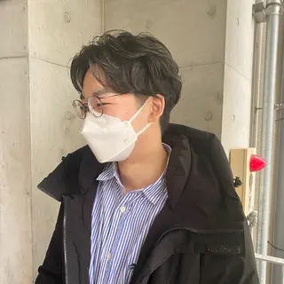 パーマ メンズ 代々木上原エリア🎀 モテ髪大人可愛いヘアのヘアスタイル