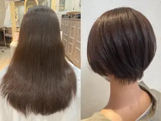 ショート カラー bleach所属・池田 寿子のヘアスタイル