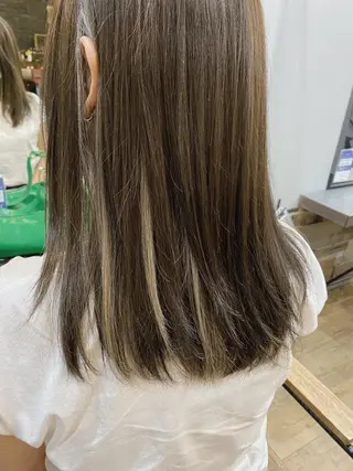 セミロング カラー HairSalon SHIAN八王子店所属・SHIAN 八王子 🦋小林 美羅🦋のヘアスタイル