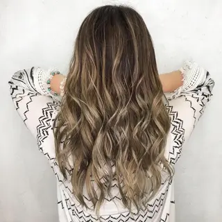 ロング まお♡レイヤーカット ×色っぽstyleのヘアスタイル