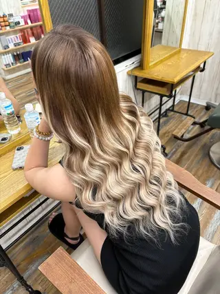 ロング HAIR STUDIO ONE藤沢店【ヘアスタジオワン】所属・亀井 蘭乃のヘアスタイル