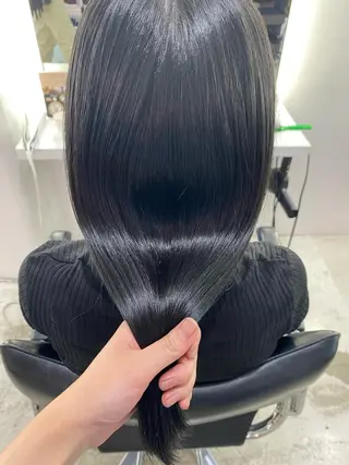 セミロング aoi ♡グレージュ ・ベージュカラーのヘアスタイル