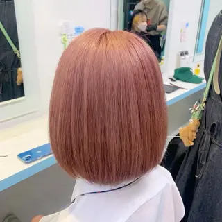 ショート カラー ブリーチカラー 🩵MIZUKIのヘアスタイル