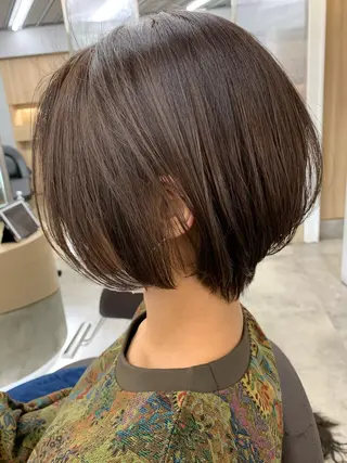 ショート カラー Silk-lei【銀座店】所属・銀座/美髪縮毛矯正 /髪質改善/山本翔華のヘアスタイル