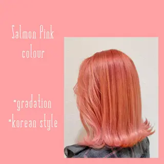 ミディアム カラー 樋笠 知佳のヘアスタイル