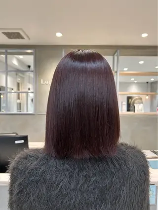 ミディアム カラー 宮田 侑京のヘアスタイル