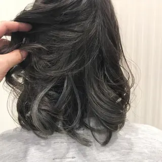 ミディアム カラー 中川 拓弥のヘアスタイル