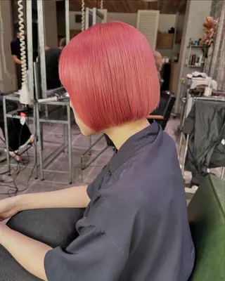 カラー AYANE 韓国ヘア /レイヤーカットのヘアスタイル