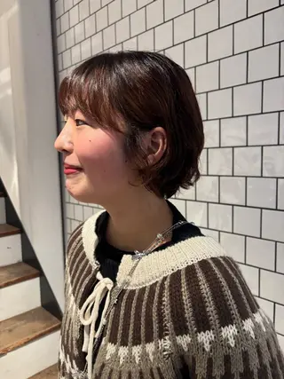 ショート Nary六角所属・藤原 琴乃のヘアスタイル