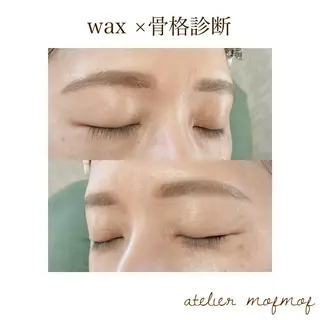 アイブロウ mofmofnail 🌿shimizuのネイルデザイン