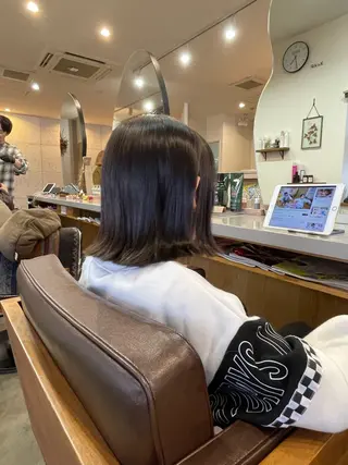 ミディアム キッズ サイトウ アヤナのヘアスタイル