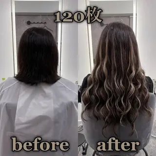 ロング シールエクステAOI 🫧🩵NEOBOXのヘアスタイル