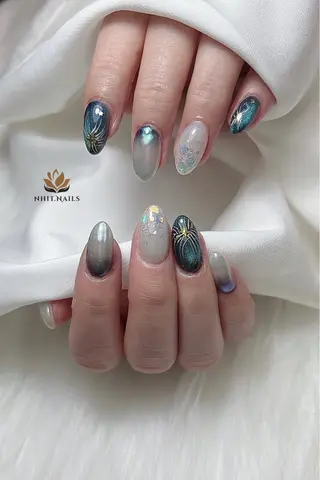 ネイル ニットネイル所属・Nhit Nailsのネイルデザイン