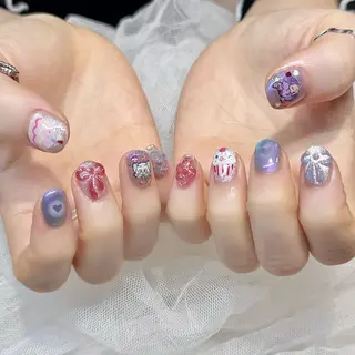 ネイル 新井 ひなののネイルデザイン