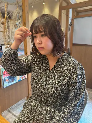 ショート カラー ENIF　大島 芽生のヘアスタイル