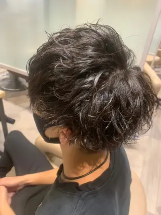 パーマ メンズ earth元住吉店所属・メンズ特化 HARUTOのヘアスタイル