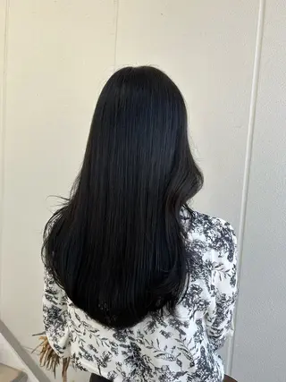 ロング カラー ヘアアレンジ 《暖色/韓国hair 》🇰🇷桑原ユキネのヘアスタイル