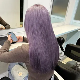 ロング カラー ブリーチカラー 🩵MIZUKIのヘアスタイル