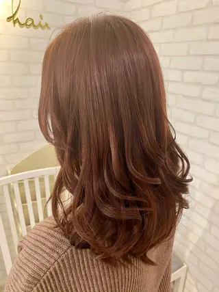 セミロング トレンドカラー🎨 Eriのヘアスタイル
