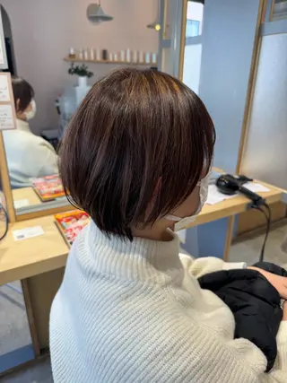 ショート ecru所属・政岡 花香のヘアスタイル