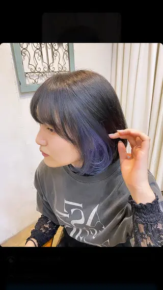 ショート カラー ヘアアレンジ ☀ハイトーンカラー☀ 治野心のヘアスタイル