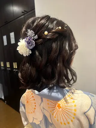 ヘアアレンジ レナーク イスト ひとみのヘアスタイル