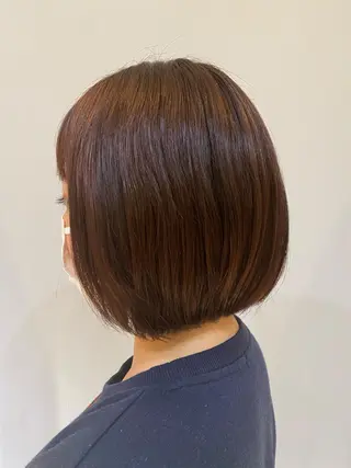 ミディアム コテ巻き風パーマ🫧 麻尋のヘアスタイル