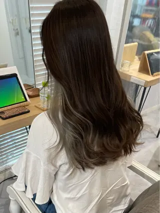 ロング カラー 髪のお医者さん南船場 ARCHEゆうまのヘアスタイル