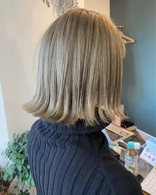 ショート カラー パーマ OVER→三軒茶屋 /縮毛矯正・髪質改善のヘアスタイル