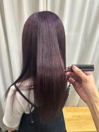 セミロング カラー CECIL hair なんば店所属・メンズパーマ 艶髪☆店長☆有馬のヘアスタイル