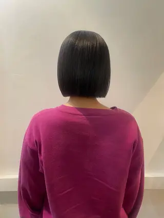 ミディアム カラー ソノダ リコのヘアスタイル