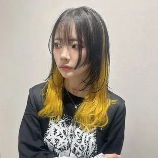 ミディアム カラー 𝐑𝐲𝐮𝐤𝐢 【店長】ALEAPのヘアスタイル