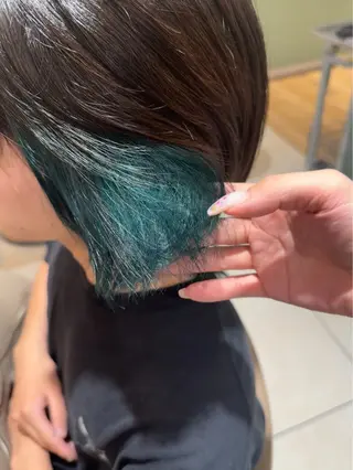 ミディアム カラー .*･ﾟカラーリスト .ﾟ･*.みおのヘアスタイル