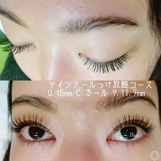 マツエク・マツパ ディアナ 水戸元吉田店　青柳のマツエク・マツパデザイン